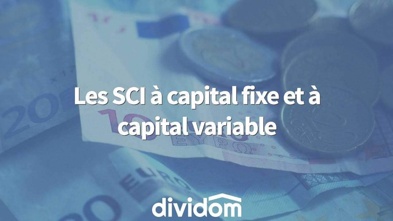 Crowdfunding immobilier : SCI capital variable et capital fixe
