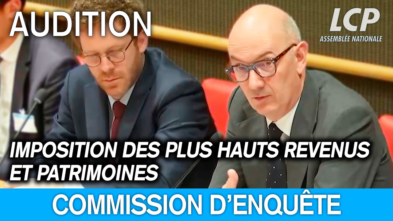 Roland Lescure et David Amiel auditionnés sur l'imposition des plus hauts patrimoines et revenus