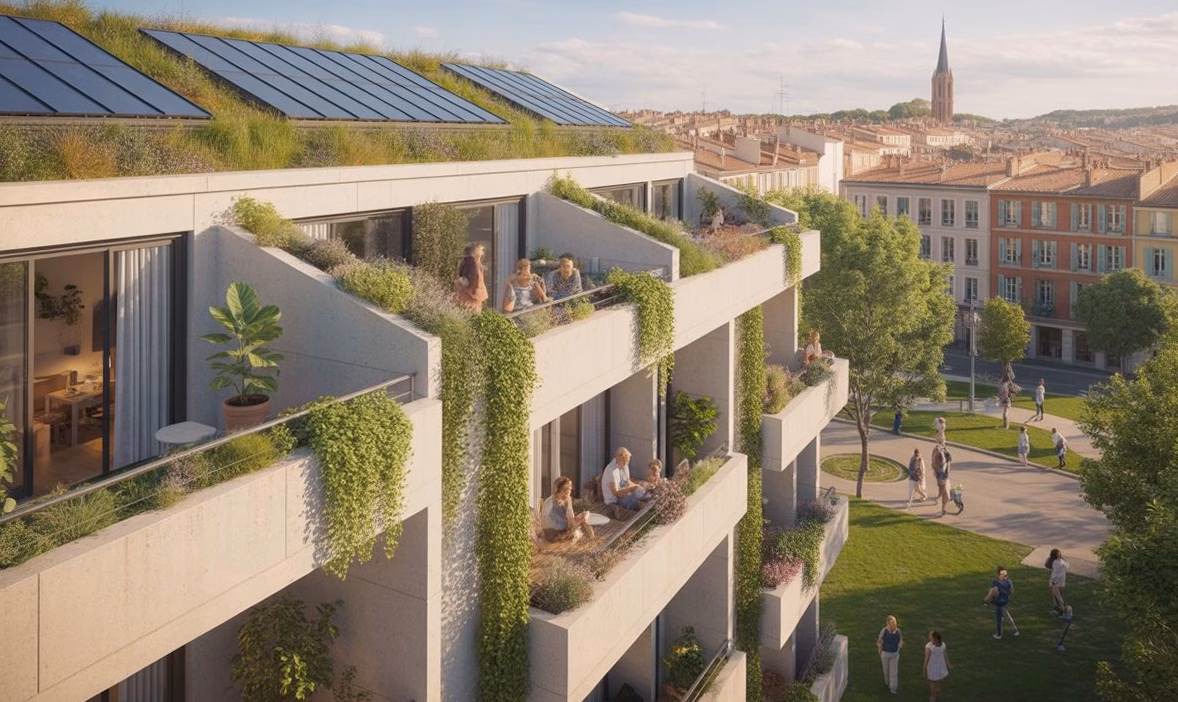 Immobilier à Angers : Podeliha construit une résidence bioclimatique innovante en lieu et place d’une cité d’urgence